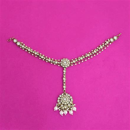 Indo Western Moti Shishful With Mehndi Plating