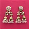 Indo Western Jhumki With Mehndi Plating