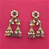 Indo Western Jhumki With Mehndi Plating
