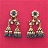 Indo Western Jhumki With Mehndi Plating