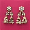 Indo Western Jhumki With Mehndi Plating
