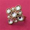 Indo Western Adjustable Ring With Mehndi Plating