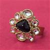 Indo Western Adjustable Ring With Mehndi Plating
