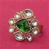 Indo Western Adjustable Ring With Mehndi Plating