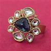 Indo Western Adjustable Ring With Mehndi Plating