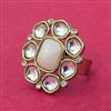 Indo Western Adjustable Ring With Mehndi Plating