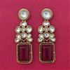 Indo Western Classic Earring With Mehndi Plating
