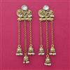 Indo Western Classic Earring With Mehndi Plating