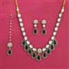 Indo Western Classic Necklace Set With Mehndi Plating