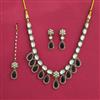 Indo Western Classic Necklace Set With Mehndi Plating