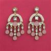 Indo Western Classic Earring With Mehndi Plating