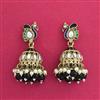 Indo Western Jhumki With Mehndi Plating