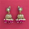 Indo Western Jhumki With Mehndi Plating