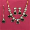 Indo Western Classic Necklace Set With Mehndi Plating