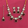 Indo Western Classic Necklace Set With Mehndi Plating