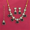 Indo Western Classic Necklace Set With Mehndi Plating