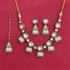 Indo Western Classic Necklace Set With Mehndi Plating