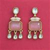 Indo Western Classic Earring With Mehndi Plating