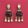 Indo Western Classic Earring With Mehndi Plating