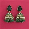 Indo Western Jhumki With Mehndi Plating