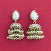 Indo Western Jhumki With Mehndi Plating