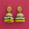 Indo Western Jhumki With Mehndi Plating