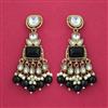 Indo Western Classic Earring With Mehndi Plating