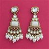 Indo Western Classic Earring With Mehndi Plating
