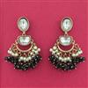 Indo Western Classic Earring With Mehndi Plating