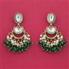 Indo Western Classic Earring With Mehndi Plating