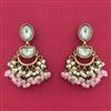 Indo Western Classic Earring With Mehndi Plating