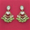 Indo Western Classic Earring With Mehndi Plating