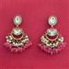 Indo Western Classic Earring With Mehndi Plating