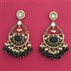 Indo Western Classic Earring With Mehndi Plating