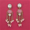 Indo Western Classic Earring With Mehndi Plating