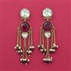 Indo Western Classic Earring With Mehndi Plating