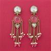 Indo Western Classic Earring With Mehndi Plating