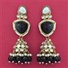 Indo Western Jhumki With Mehndi Plating