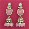 Indo Western Jhumki With Mehndi Plating