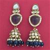 Indo Western Jhumki With Mehndi Plating