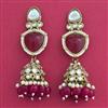 Indo Western Jhumki With Mehndi Plating