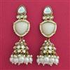 Indo Western Jhumki With Mehndi Plating