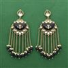 Indo Western Classic Earring With Mehndi Plating