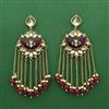 Indo Western Classic Earring With Mehndi Plating