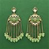 Indo Western Classic Earring With Mehndi Plating