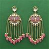 Indo Western Classic Earring With Mehndi Plating