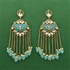 Indo Western Classic Earring With Mehndi Plating