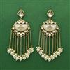Indo Western Classic Earring With Mehndi Plating