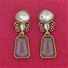 Indo Western Classic Earring With Mehndi Plating