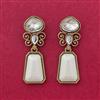 Indo Western Classic Earring With Mehndi Plating